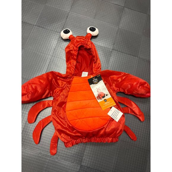 UNBRANDED Other - RED LOBSTER INFANT HALLOWEEN COSTUME NEW 6-12 MONTHS